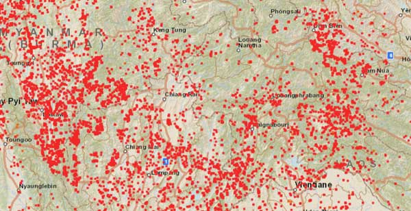 Fire Map - NASA | LANCE | FIRMS